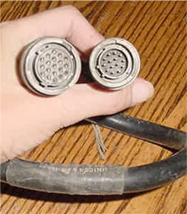 Cx-12991 2FT. 6IN. military radio cable