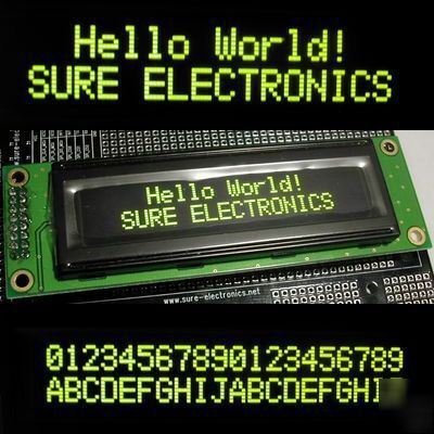 Fantastic 20X2 character high quality oled lcd module