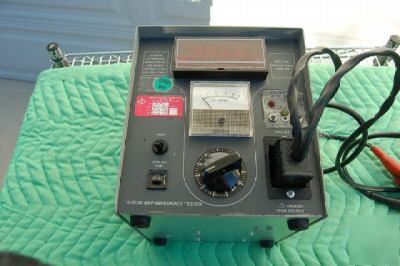 Guar psc impedance tester 500 watt 25/30 amp model 30 