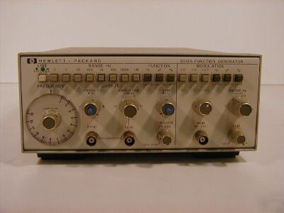 Hp 3312A function generator/sweep generator