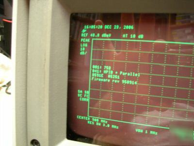 Hp 8591E spectrum analyzer - opt 001 - 041