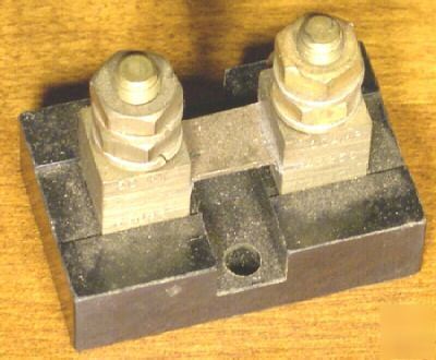 Janco power supply meter shunt - 50 millivolt / 100 amp