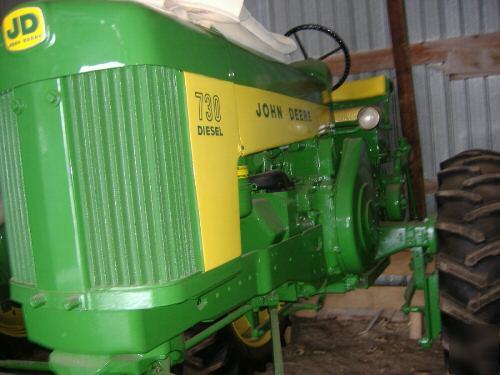 John deere 730 diesel electric start hi crop 3PT in mn