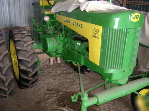 John deere 730 diesel electric start hi crop 3PT in mn