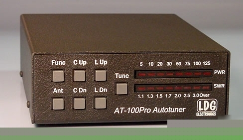 Ldg at-100PRO antenna tuner - now with cables 