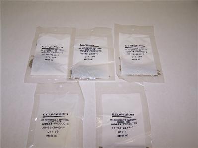 Molex 11-03-0044-p, 39-01-3043-p, 39-00-0039-c - nip