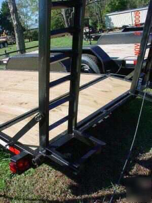 New 10,400# equip trailer, tractor, utility. backhoe.