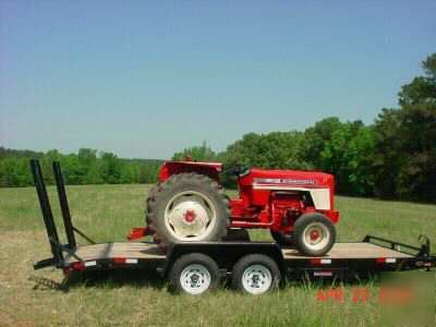 New 10,400# equip trailer, tractor, utility. backhoe.