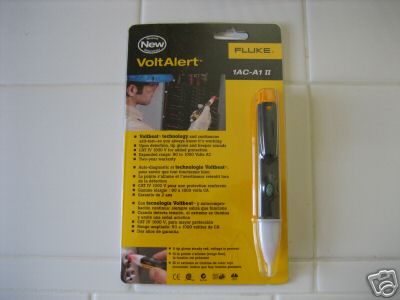 Fluke VoltAlert 1AC-A1-II Voltage Detector 5-Pack – Non-Contact, Pocket-Sized, AC Tester, LED Alert