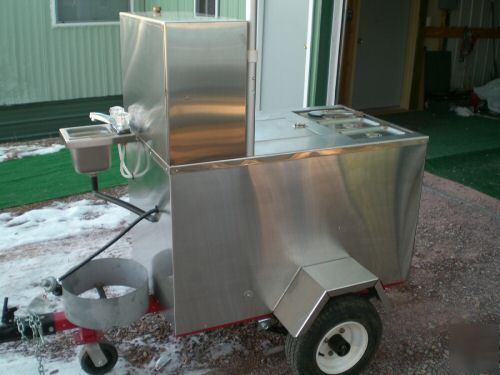 New world's best hot dog cart, yorker model.