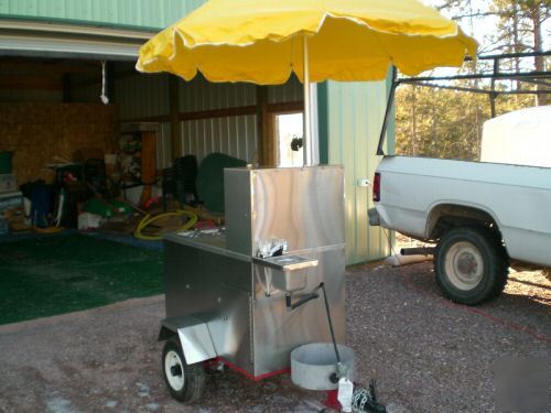 New world's best hot dog cart, yorker model.