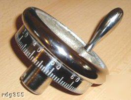 Rdg graduated hand wheel to fit myford lathe / lathes