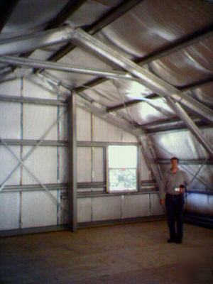 Steel building, 2 story home, gambrel roof, 1800 sq ft