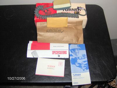 Turner m+3 A66000 power mic