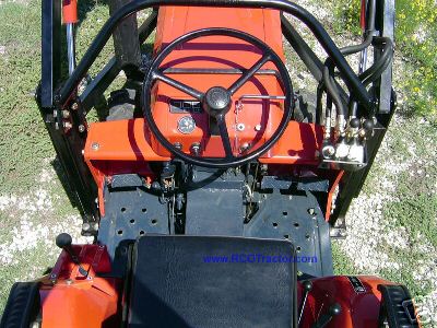 Zen-noh ZB1702D 3 cyl 4WD tractor (by kubota) w/ loader